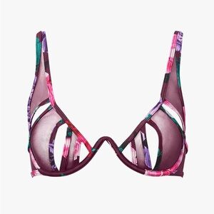 Brand new La Senza mesh bra purple